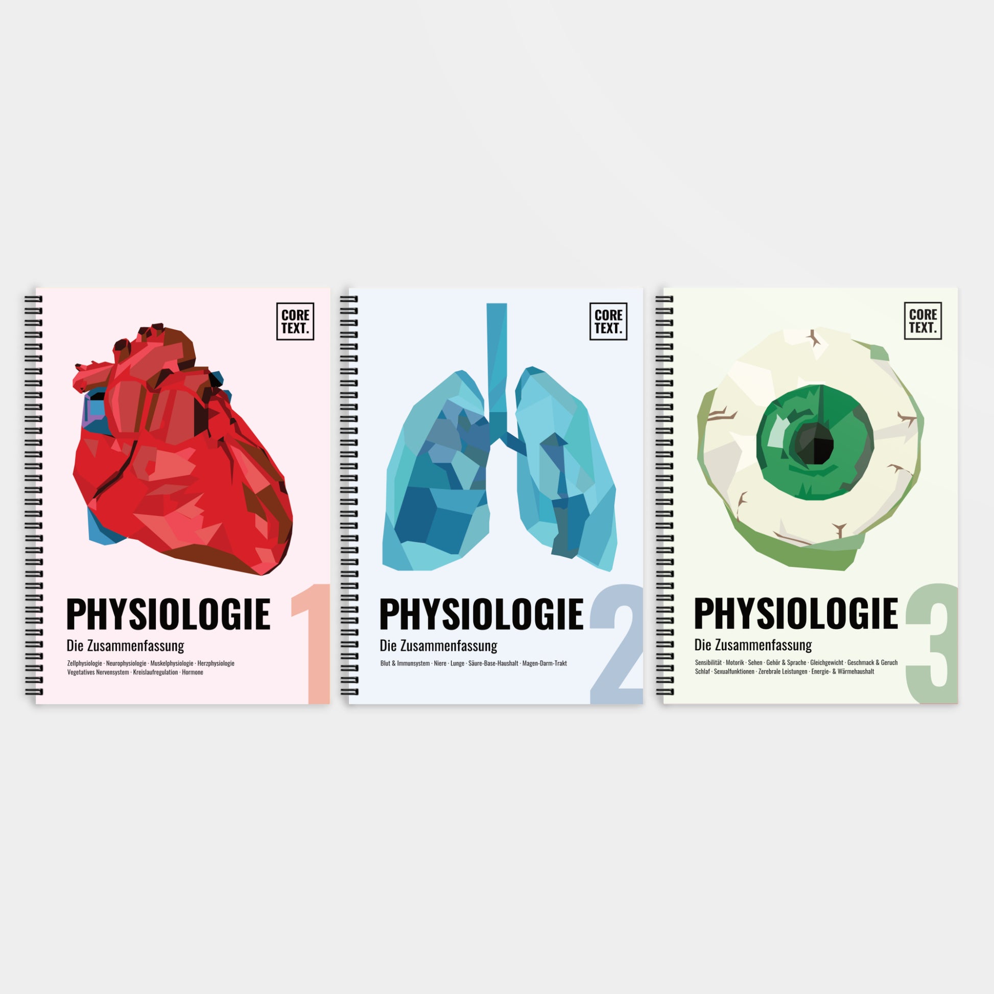 Das große Zeitsparset - Physiologie - CORETEXT